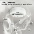 thumbnail image 5 of Kidde Battery Operated Smoke & Carbon Monoxide Detector with LED Lights & Voice Alerts, 5 of 6