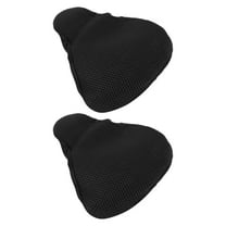WRITWAA 2-Pack Black Cooling Bike Seat Covers Breathable Cushions Perfect for Cyclists Comfort