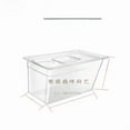 thumbnail image 1 of 6L Multi-Functional Sous Vide Cooking Tub with Hole - Durable, Compact & Easy-to-Clean Slow Cooker Vessel for Precise Low-Temp Food Preparation, Ideal for Daily Use in US Kitchens, 1 of 6