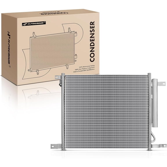 A-Premium Air Conditioning A/C Condenser Compatible with Chevrolet Aveo Aveo5 2009-2011 & Pontiac G3 2007-2010, Replace# 94838819, 95227758