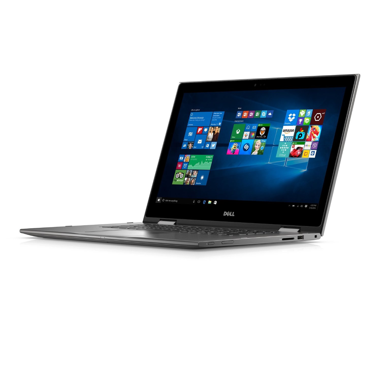Dell i5568-3746GRY Intel Core i5-6200U 2.3GHz 15.6" 2-in-1 Laptop Computer - image 4 of 11