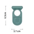 thumbnail image 2 of Funda de silicona para Galaxy SmartTag2 resistente al agua con pasador invisible para collar de mascota, 2 of 7