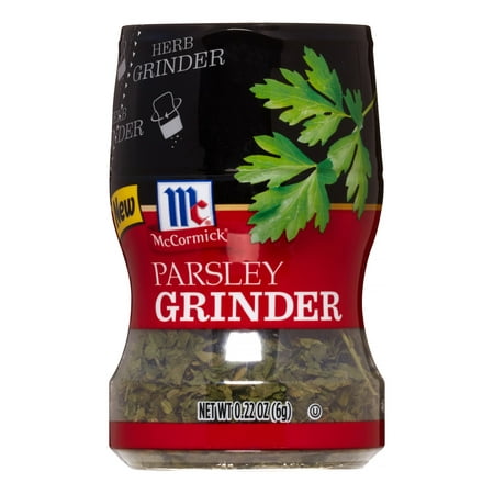(2 Pack) McCormick Herb Grinder Parsley, 0.22 Oz (Best Herb Grinder Brands)