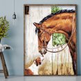 thumbnail image 4 of Cuadros Decorativos Juego completo de bordado de punto de cruz Kit de costura 11CT Nature Horse Art Decor Ehuebsd Nuevos Originales, 4 of 9