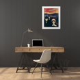 thumbnail image 3 of Munch, Edvard 20x24 White Modern Wood Framed Museum Art Print Titled - Anxiety, 1894, 3 of 4