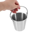 thumbnail image 3 of OUNONA Silver Snacks Bucket Carry Snacks for Parties 1Pcs, 3 of 8
