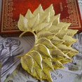 thumbnail image 2 of Personalized Big Leaf Earring Cuff Gold Silver Color Ears Clips Jewelry Decor----Silver--Product code 74516 Silver, 2 of 5