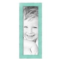 thumbnail image 2 of ArtToFrames 7x21 inch Eggshell Blue Picture Frame, Blue Wood Poster Frame (4599), 2 of 8