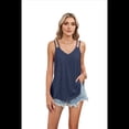 thumbnail image 3 of Camisola Informal con Tirantes Finos Azul Marino L, 3 of 9