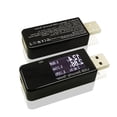thumbnail image 1 of USB Voltímetro Amperímetro Probador de Capacidad de Potencia Medidor de Corriente de Voltaje, Rango de Prueba: 0-5.0A. Rango de DYNWAVEMX Probador de seguridad USB, 1 of 6