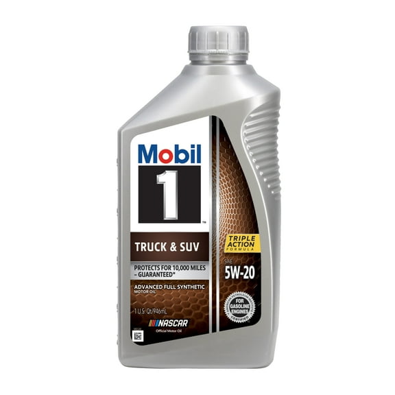 Mobil 1 Truck & SUV Full Synthetic Motor Oil 5W-20, 1 Quart