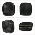 thumbnail image 3 of Unique Bargains 1 Pc Women Waterproof Makeup Bag for Business Travel Vacation Gym Nylon Black, 3 of 6