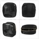 thumbnail image 3 of Bolsas de maquillaje impermeables para mujeres de Unique Bargains, 1 pieza, ideales para viajes de negocios, vacaciones y gimnasio, color negro, 3 of 6