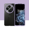 thumbnail image 2 of Nalacover Clear Plating Case for OnePlus Open/OPPO Find N3, Hard PC Shockproof Non-Yellowing Lens Protection Case, Slim Lightweight Transparent Phone Cover for OnePlus Open 2023 - Purple, 2 of 10