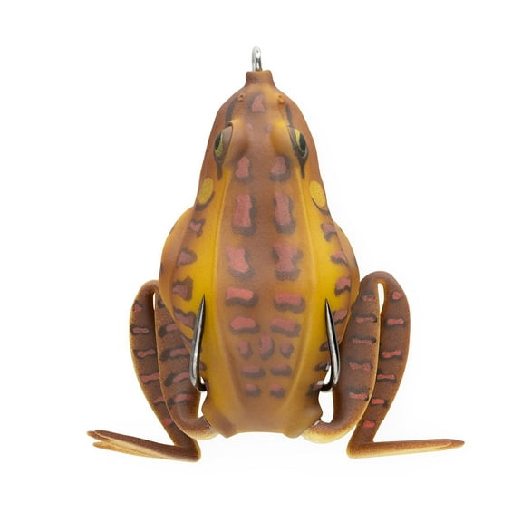 Lunkerhunt - Topwater Fishing Lures for Bass Trout Fishing  Combat Frog Lure for Big Fish Hollow Body Frog Fishing Bait, Weedless Hooks Color Cane