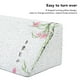 thumbnail image 3 of Almohada de Cuña Lateral Cama de Esponja Almohada Inclinada Posicionamiento de Espalda Elevación Alineación del Cuerpo Almohada para Prevenir el Dolor de Cama ANGGREK Otros, 3 of 8