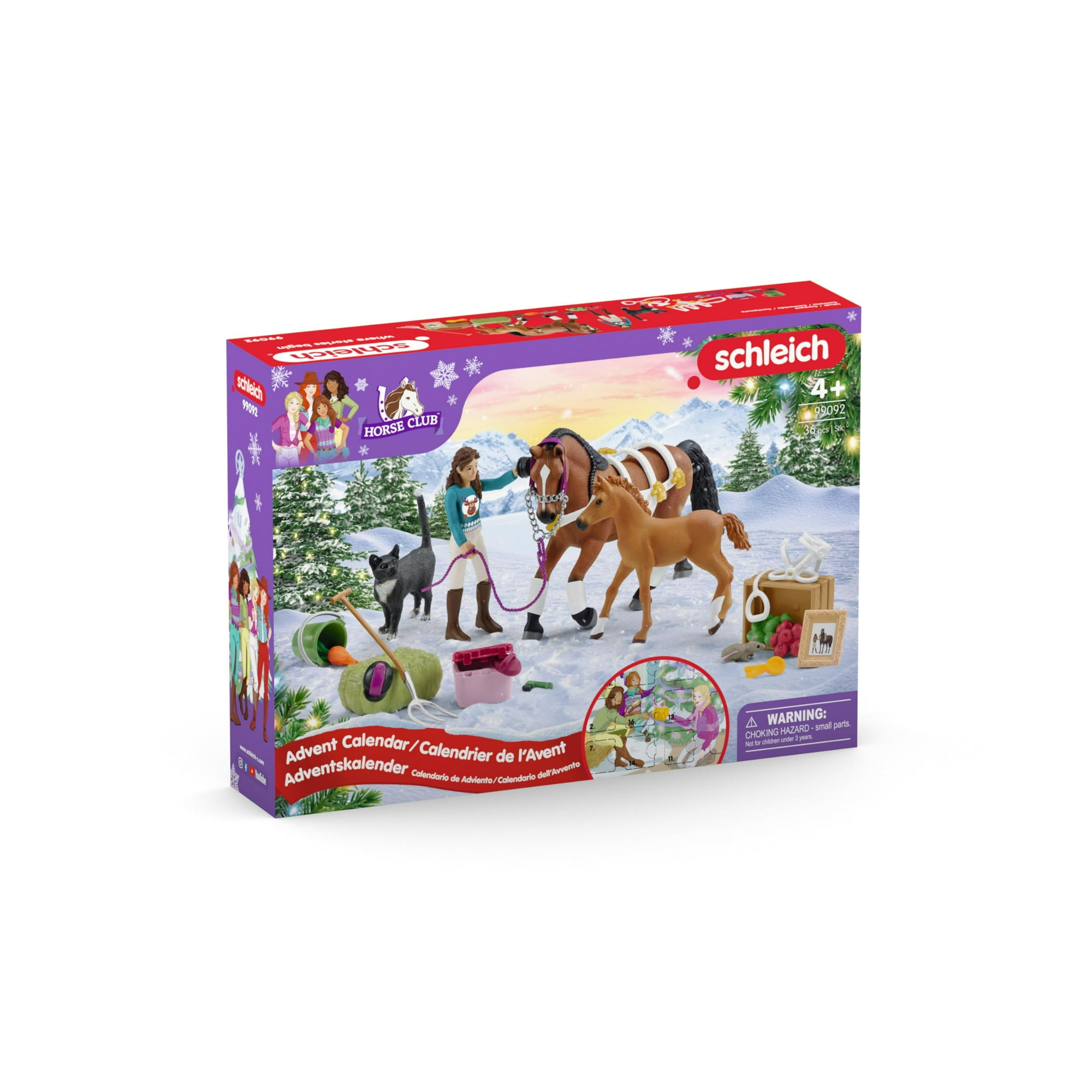 schleich HORSE CLUB アドベントカレンダー Schleich Advent Calendar HORSE CLUB, Horse Plastic