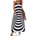 thumbnail image 1 of Vestido sin mangas con diseño de tornado óptico para mujer, vestido de noche, vestido de verano, vestido diario para mujer, verano, 1 of 7