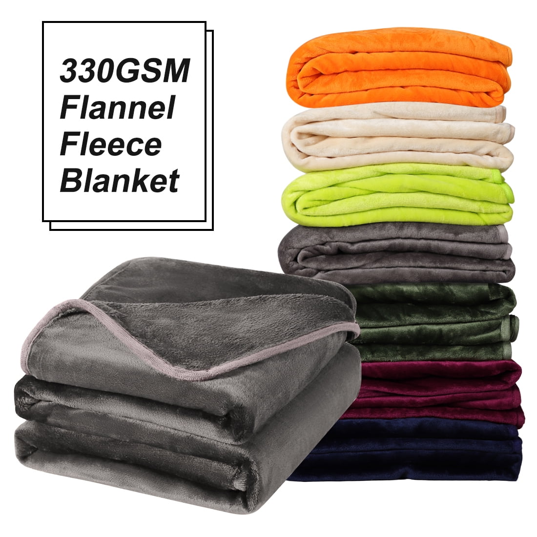 Polished Princess Ultra-Soft Micro Fleece Blanket Flannel Fleece Soft and Warm Plush Sofa Bed Couch Living Room 