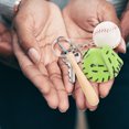 thumbnail image 2 of Shisuyan Cute Bat Keychain Baseball Keychain Bulk Backpack Creative Baseball Keychain Baseball Sports Key Rings Keychain Accessories for Women, 2 of 8