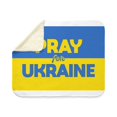 thumbnail image 4 of CafePress - Pray For Ukraine - Sherpa Fleece Throw Blanket 60" x 50", 4 of 5
