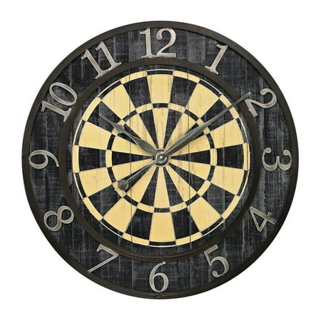 Sterling Industries 26-8671 Dart Board Wall Clock