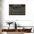 thumbnail image 3 of Elephant Stock Periodic Table Ii Wall Art - Horizontal Canvas Wall Art - Living Room Wall Decor - Education Canvas - Gray And Orange Decor By Piddix - 30" x 20", 3 of 8
