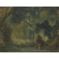 thumbnail image 3 of Louis Michel Eilshemius 14x12 Black Modern Framed Museum Art Print Titled - The&nbsp;Pool (ca.&nbsp;1920), 3 of 5