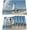 Seaside Lighthouse, variant on Seaside Lighthouse Placemats Set of 4 Washable Kitchen Dining Table Mats 12 x 18 Inch Modern Cloth Place Mats Non-Slip Heat Resistant Placemats for Home Farmhouse Kitchen Dinner Party Decor