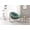 Light Green, variant on Harmie Outdoor Rattan Rocking Chair, Hand-Woven Wicker Egg Rocker with Thick Cushion, Oversized Comfy Patio Lounge Chair for Front Porch, Garden, Living Room, Grey, 250LBS