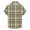 Multicolor7, variant on yillto Men Big and Tall Shirts Button down Short Sleeve Summer Beach Vacation Lightweight Plaid Tee