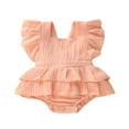 thumbnail image 1 of Combinaison une-Pièce Unie Dos Nu pour Tout-Petite Fille, Tenue de Soleil, 1 of 6