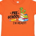 thumbnail image 4 of Inktastic Bookworm Ready for Preschool Boys or Girls Toddler T-Shirt, 4 of 5