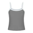 thumbnail image 5 of Timegard Going out Tops for Women Lace Strap Square Neck Slim Fitting Crop Tank Top Comfy Camis Fashion, 5 of 5