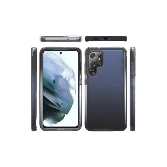 Funda 360 Degradada Uso Rudo Cely Vesmir Para Samsung S23 Ultra Negro
