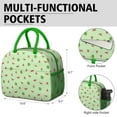 thumbnail image 2 of Watermelon Pattern Insulated Cooler Backpack, Leakproof Lunch Bag with Cute Sunshine and Geometric Design for Outdoor Adventures, 2 of 4