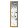 thumbnail image 2 of ArtToFrames 7" x 27" Gold with Star Picture Frame, 7x27 inch Gold Wood Poster Frame (WOM-4755),  Pack, 2 of 7