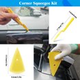 thumbnail image 3 of Herramientas de tintado para ventanas de coche, Kit de instalación de película de vinilo, escurridor de hojas, raspador de vidrio, 10 piezas/7 piezas, 3 of 5