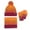 Orange, variant on UJNDER Fashionable Children's Hat Scarf and Gloves Set Warm Three Piece Outdoor Gear for Babies Pink