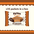 thumbnail image 5 of Rip Van Nutty Crunch Milk Chocolate Peanut Butter Wafer – Crispy Wafer Snack, Low Sugar, 120 Calories, Individually Wrapped - 16 Count, 5 of 7