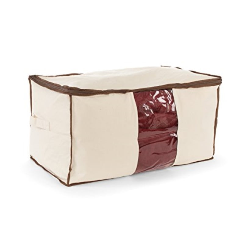 Covermates Â€“ Canvas Comforter Storage Bag Â€“ 29L X 17W X 16H Â