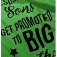 thumbnail image 5 of Awesome Promoted to Big Brother Bodysuit Jumper Boys Infant Baby Brisco Brands NB, 5 of 7