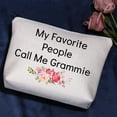 thumbnail image 6 of Grammie Gift Grandma Makeup Bag My Favorite People Call Me Grammie Cosmetics Bag Best Grammy Ever Gift for Grandmother, 6 of 7