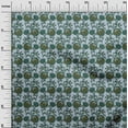 thumbnail image 2 of oneOone Viscose Chiffon Fabric Leaves & Floral Block Printed Craft Fabric BTY 42 Inch Wide, 2 of 4