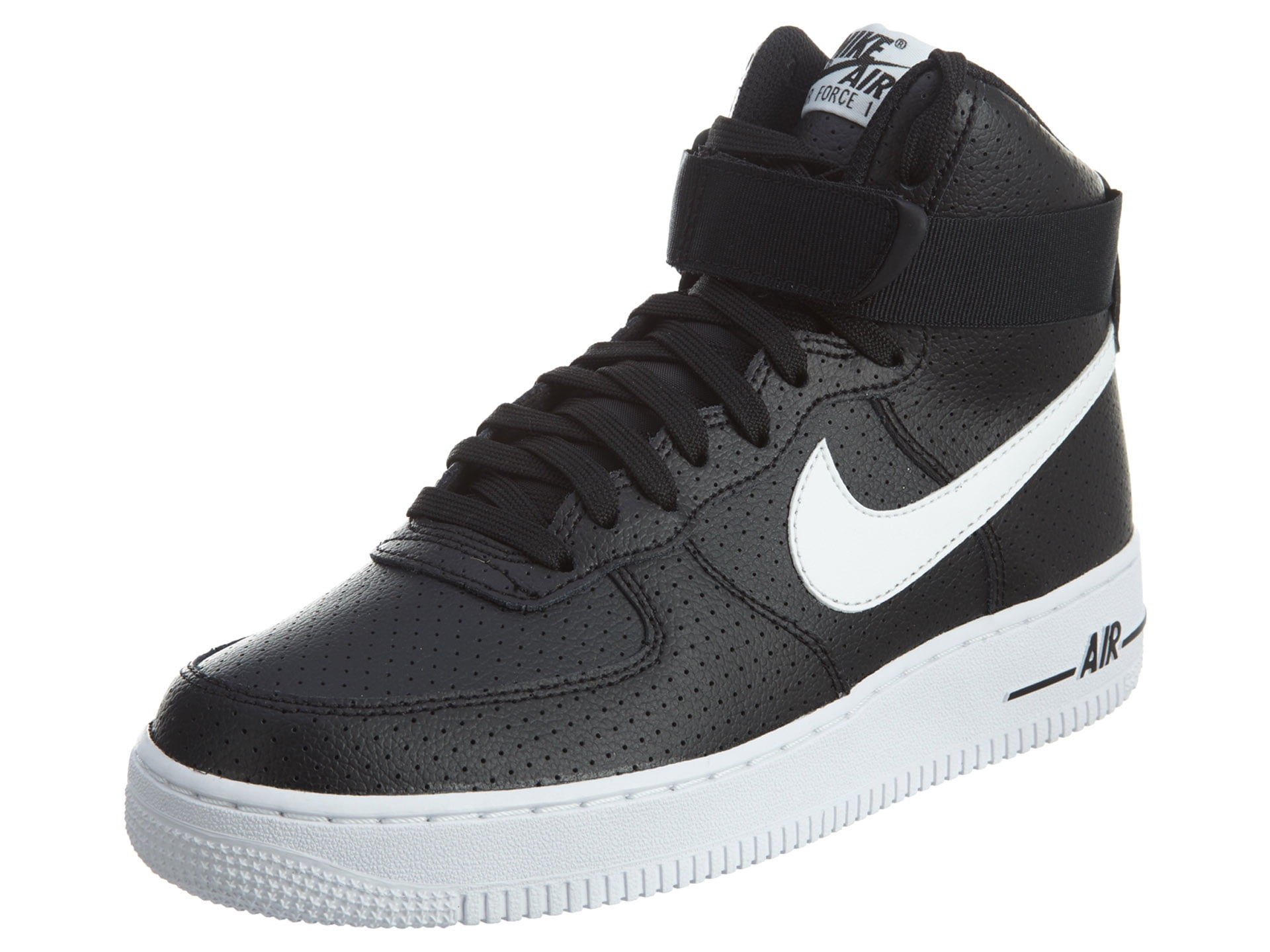 Nike - Mens Nike Air Force 1 High '07 Black White 315121-036 - Walmart ...