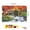 3227Bridge And River, variant on Latch hook rug kit,latch hook cushion kits,Riverside Cottage Latch Hook Rug Kit for Adults Crocheting Carpet Rug Yarn Sofa Cushion Mat Tapestry DIY Carpet Arts Crafts 50×38cm/20*15in