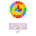 thumbnail image 1 of 2x Tablero Sensorial Juguete Piezas De Bricolaje Juguete De Educación Temprana Para Actividades Cognitivas, 1 of 3