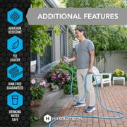 HydroTech Pro Series 3/4 x 25ft Expandable Garden Hose - Kink-Free, 2x Flow, Lightweight