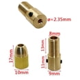 thumbnail image 2 of IFANLANDOR Lot de 7 Colliers de Perceuse Auto-Résistants Dorés pour Outils Rotatifs Épingles Matériel Projets de Loisir, 2 of 8