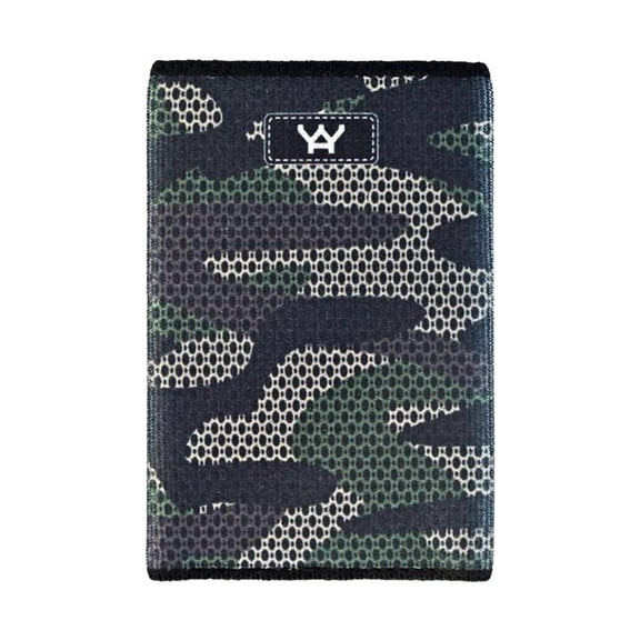 Yay Novelty 1516 The Perfect Slim Wallet for Front Pocket Use - Mesh Camouflage